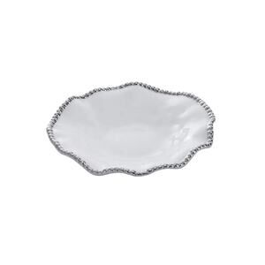 PAMPA BAY Salerno Round Serving Piece in Silver
